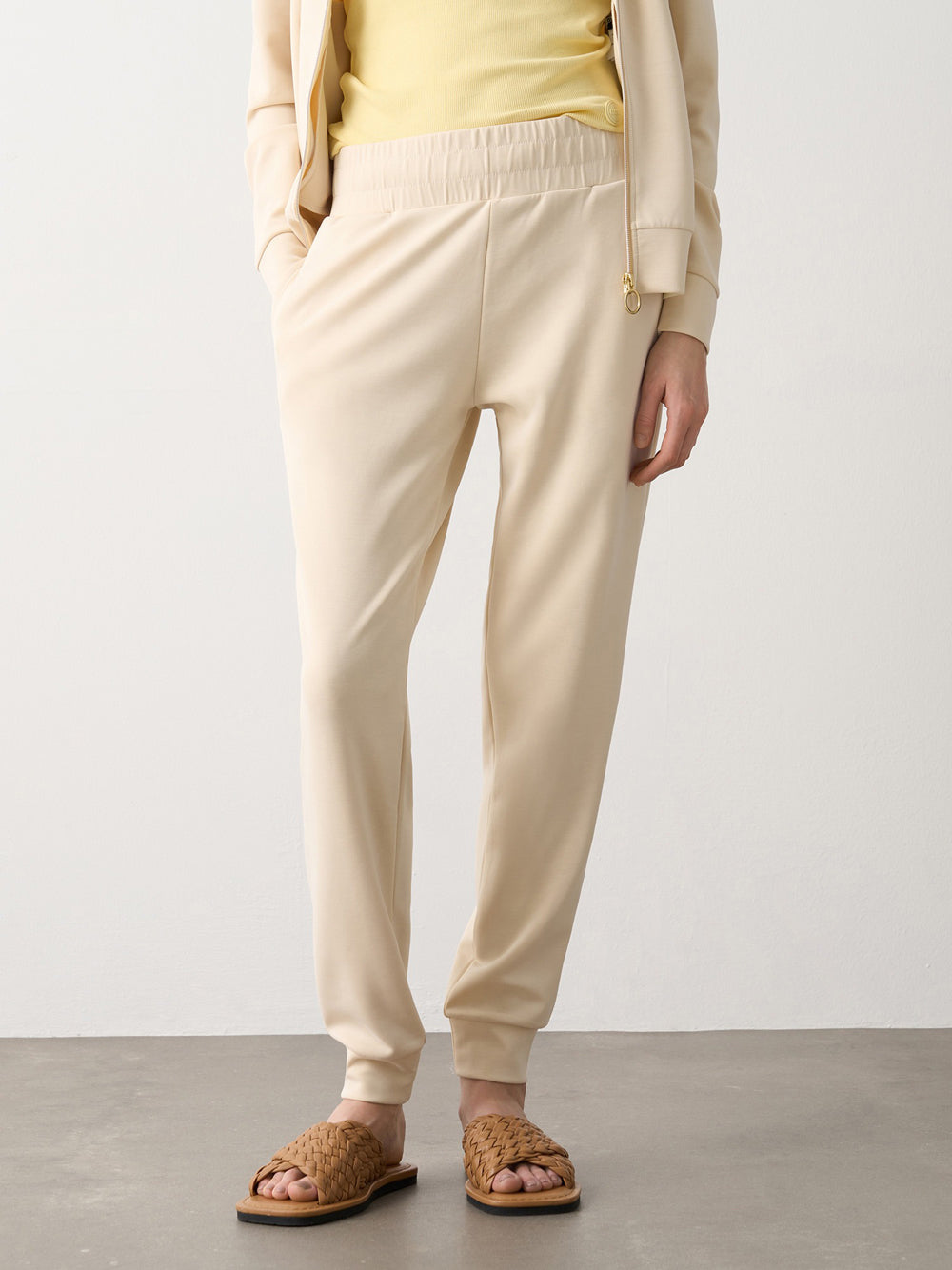 Pantalone Tuta Colmar Girly da Donna - Avorio