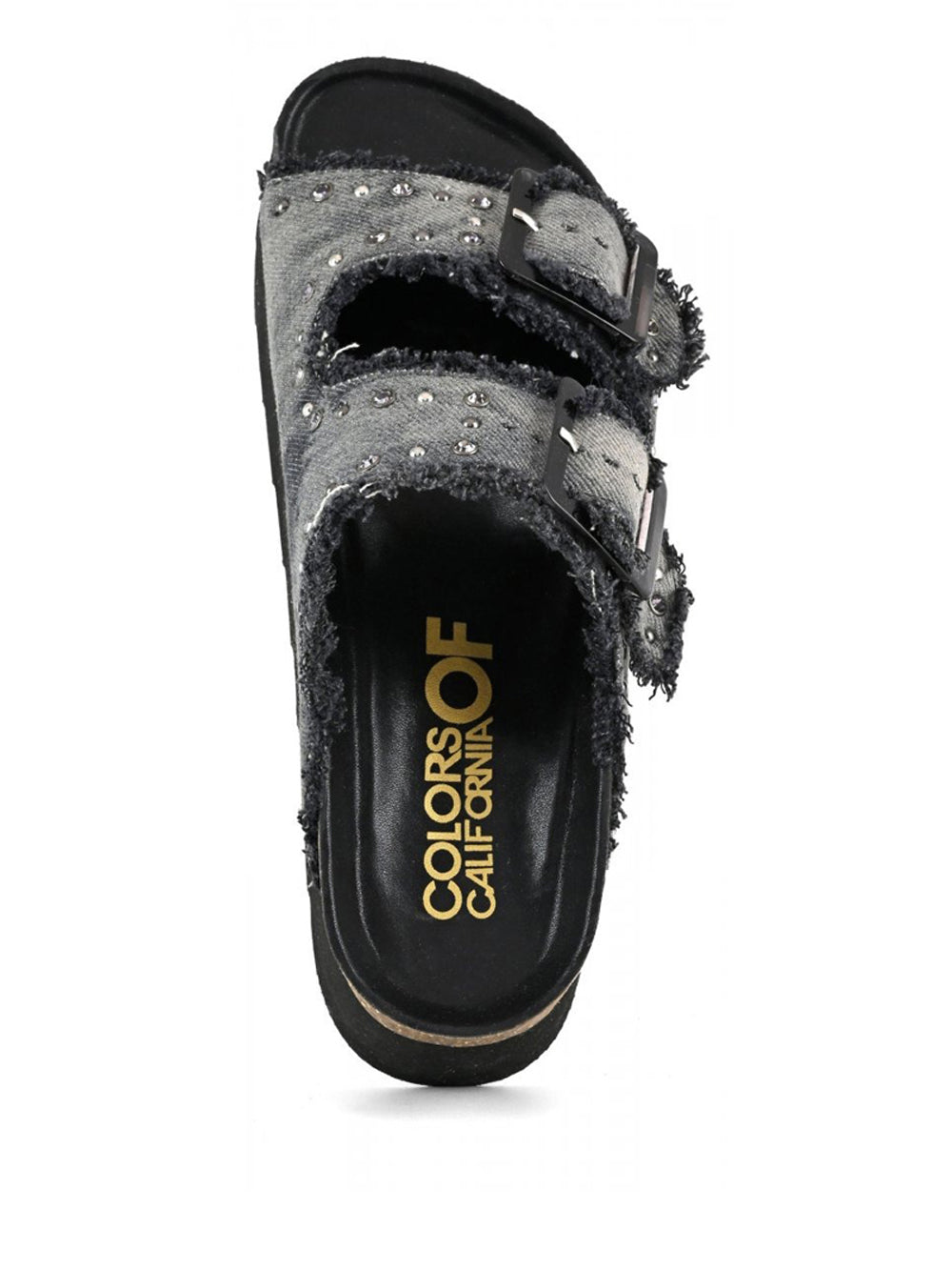 Sandalo Basso Colors of California da Donna - Nero