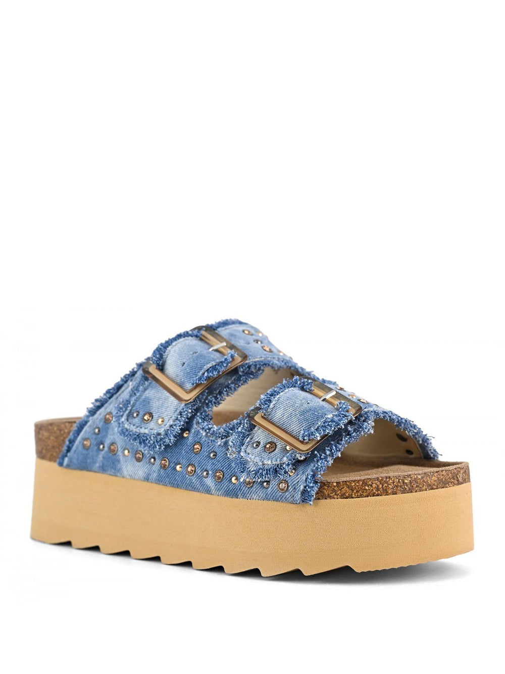 Sandalo Basso Colors of California da Donna - Denim
