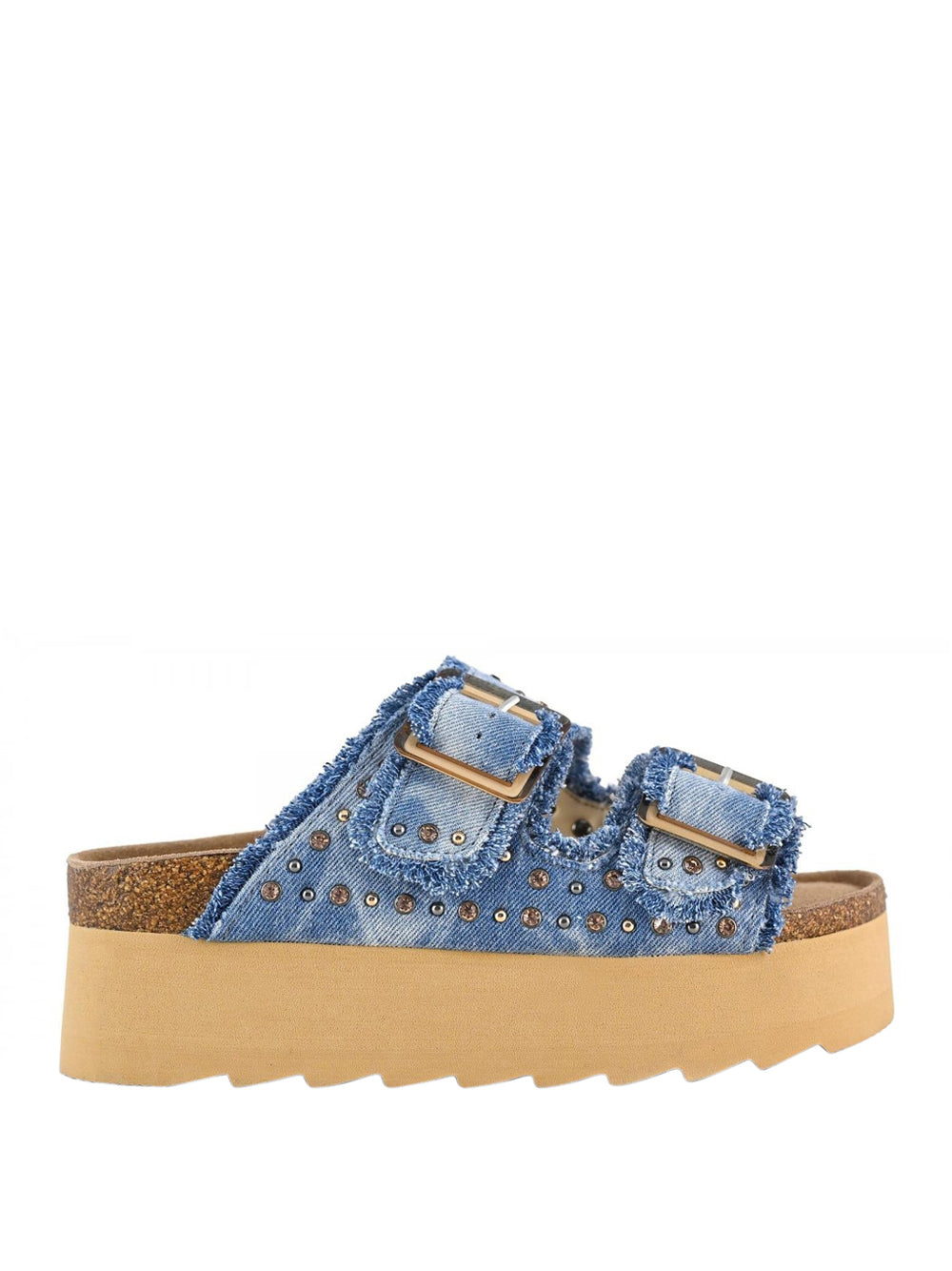 Sandalo Basso Colors of California da Donna - Denim