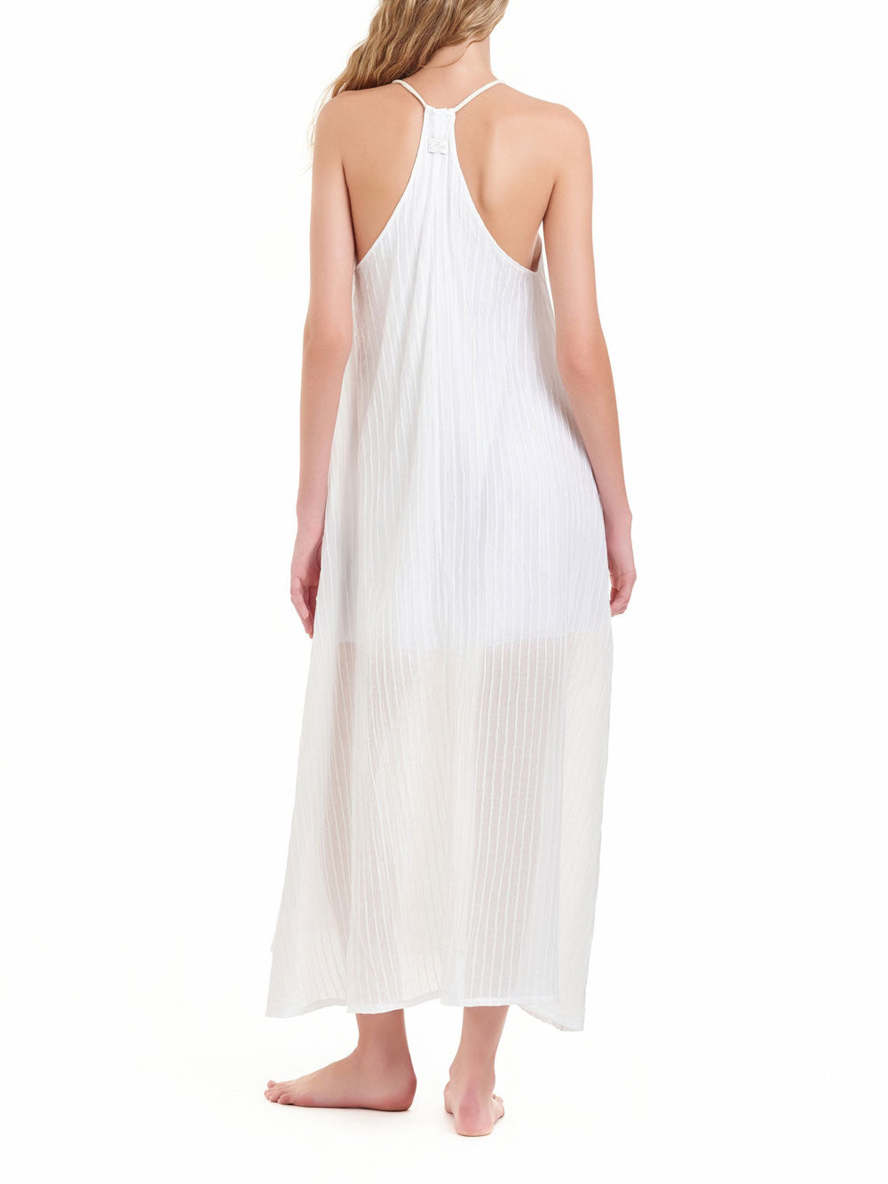 Vestito Longuette Cotazur da Donna - Bianco
