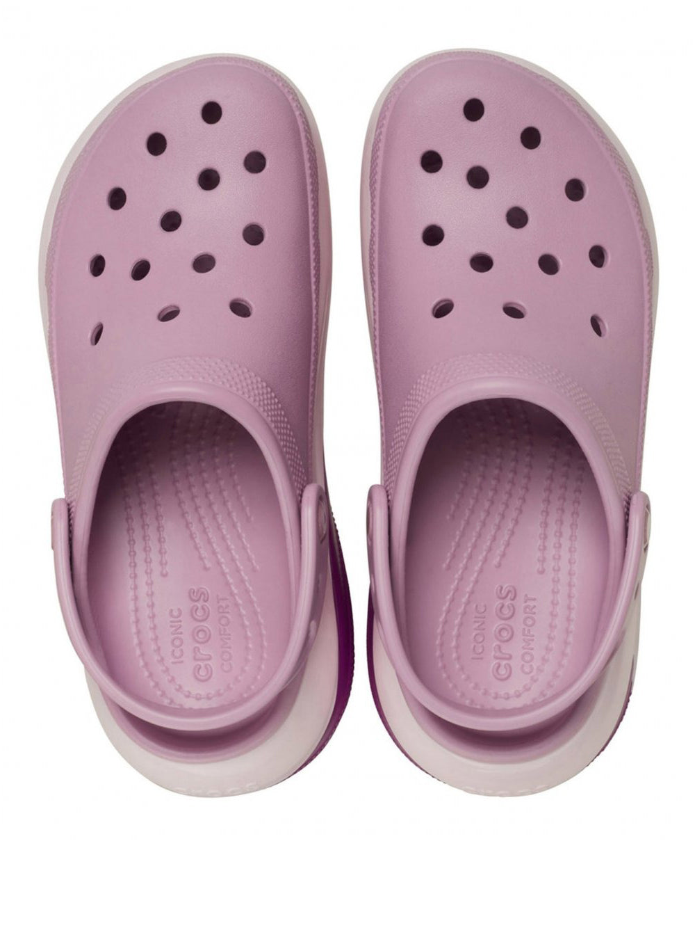 Sandalo Basso Crocs Classic Mega Crush Clog W da Donna - Viola