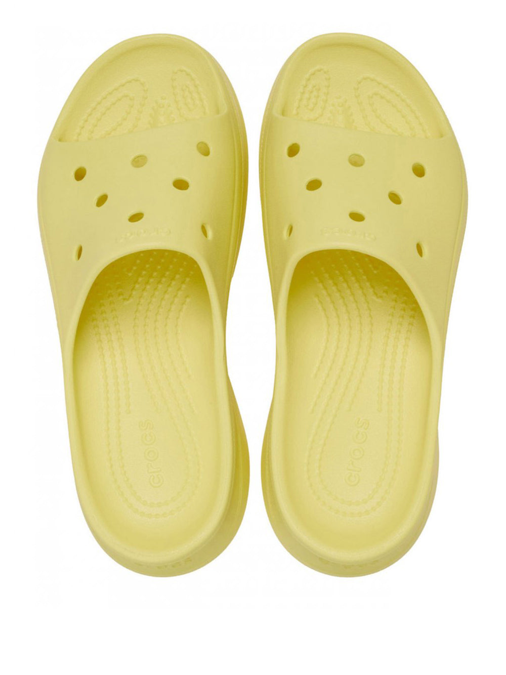 Ciabatte Crocs Bae Slide da Donna - Giallo