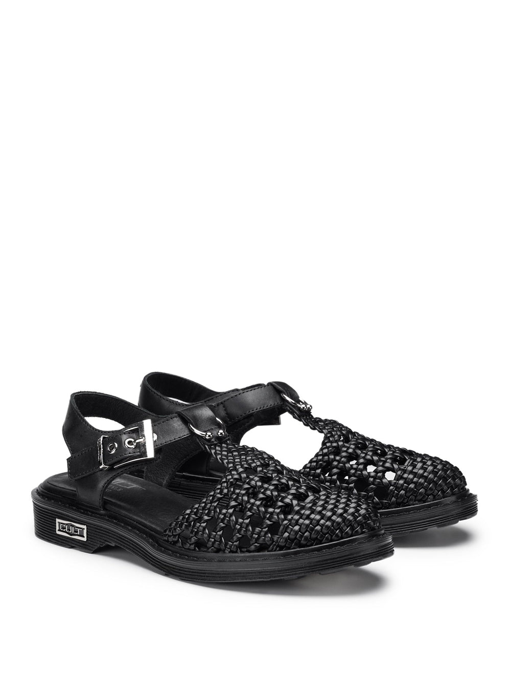 Sandalo Basso Cult Sabbath 4428 da Donna - Nero