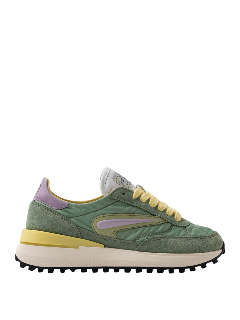 Sneakers Date Athleta Nylon da Donna - Verde