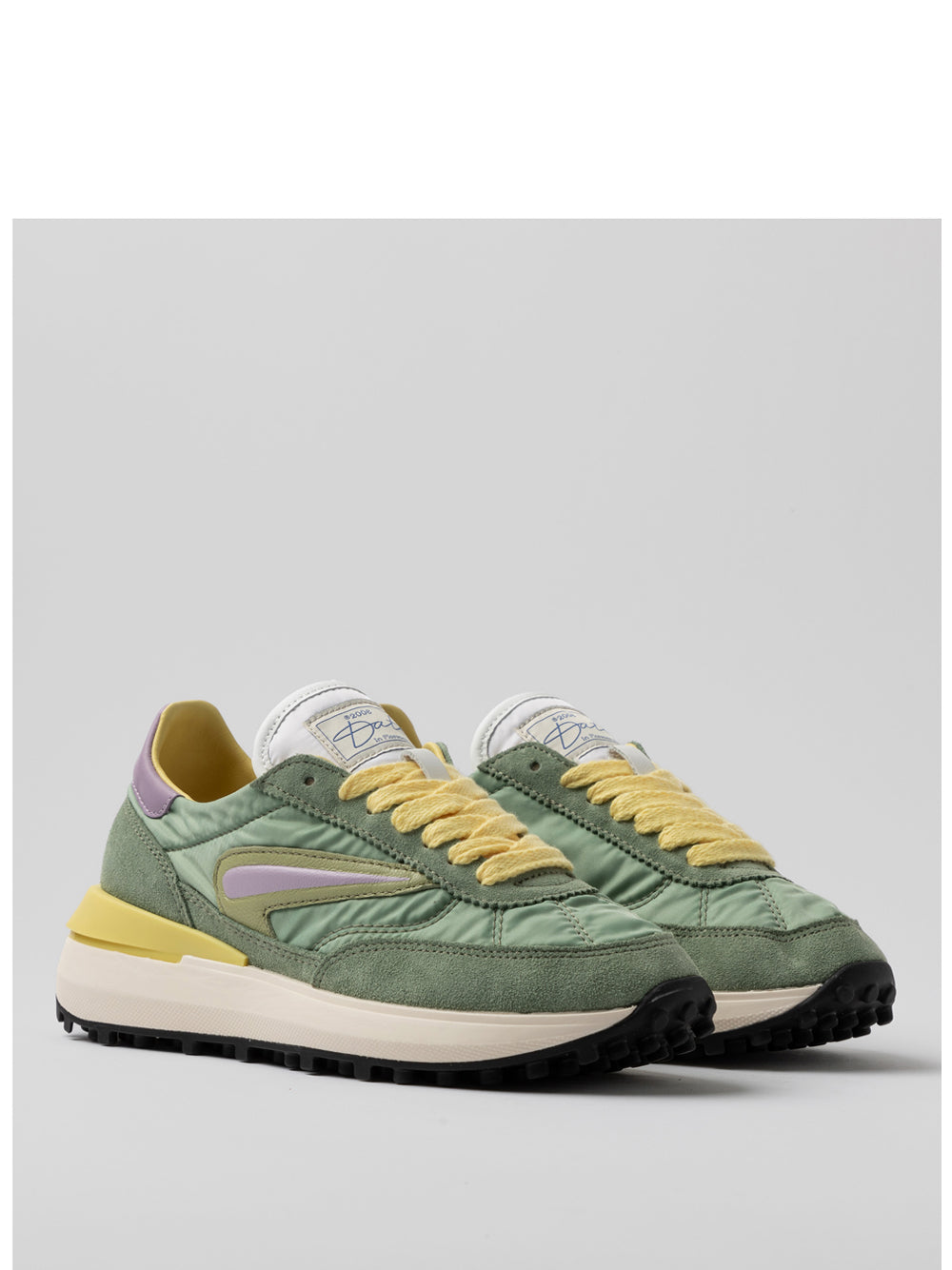 Sneakers Date Athleta Nylon da Donna - Verde