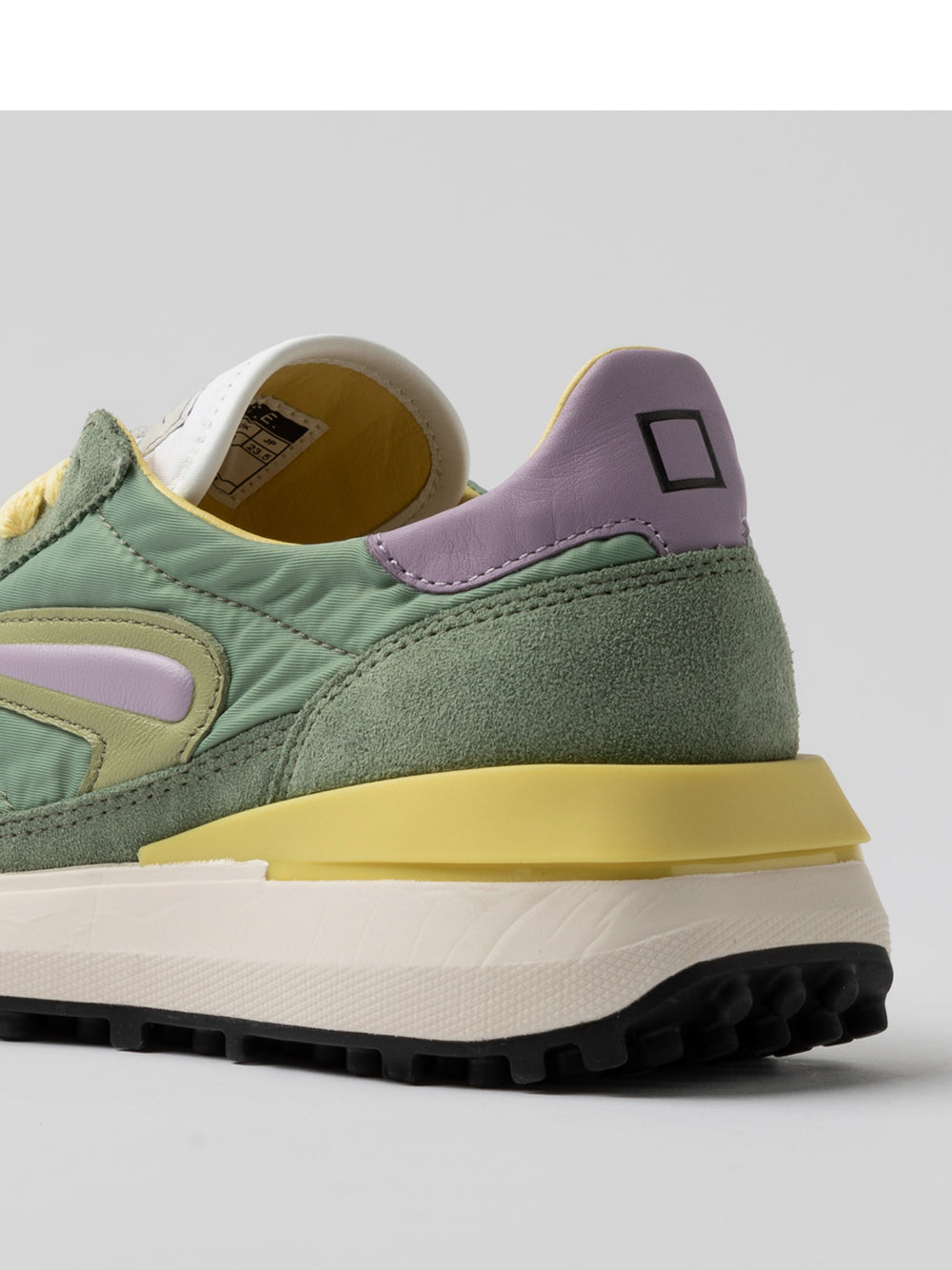 Sneakers Date Athleta Nylon da Donna - Verde