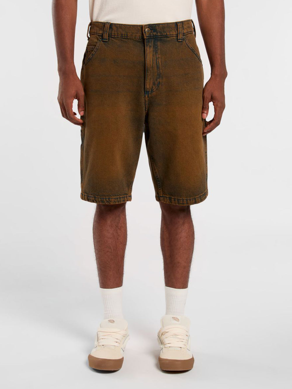 Bermuda Jeans Dickies Garyville da Uomo - Marrone