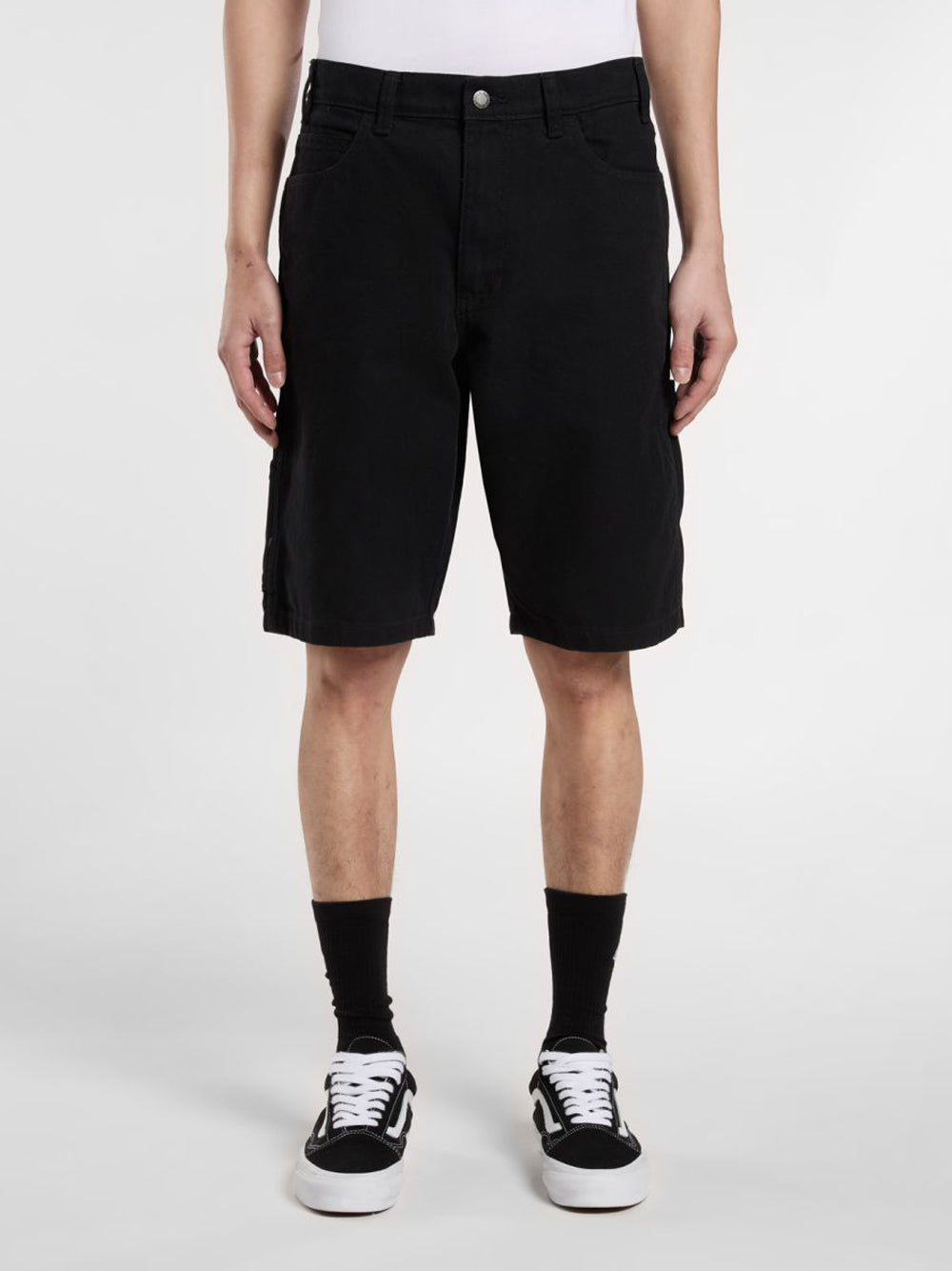 Bermuda Casual Dickies Duck Carpenter da Uomo - Nero