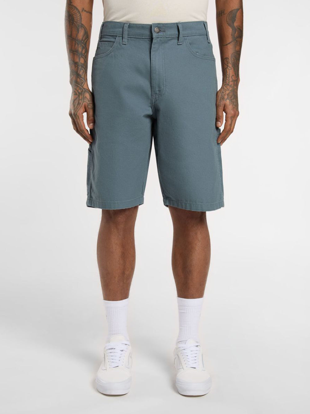 Bermuda Casual Dickies Duck Carpenter da Uomo - Blu