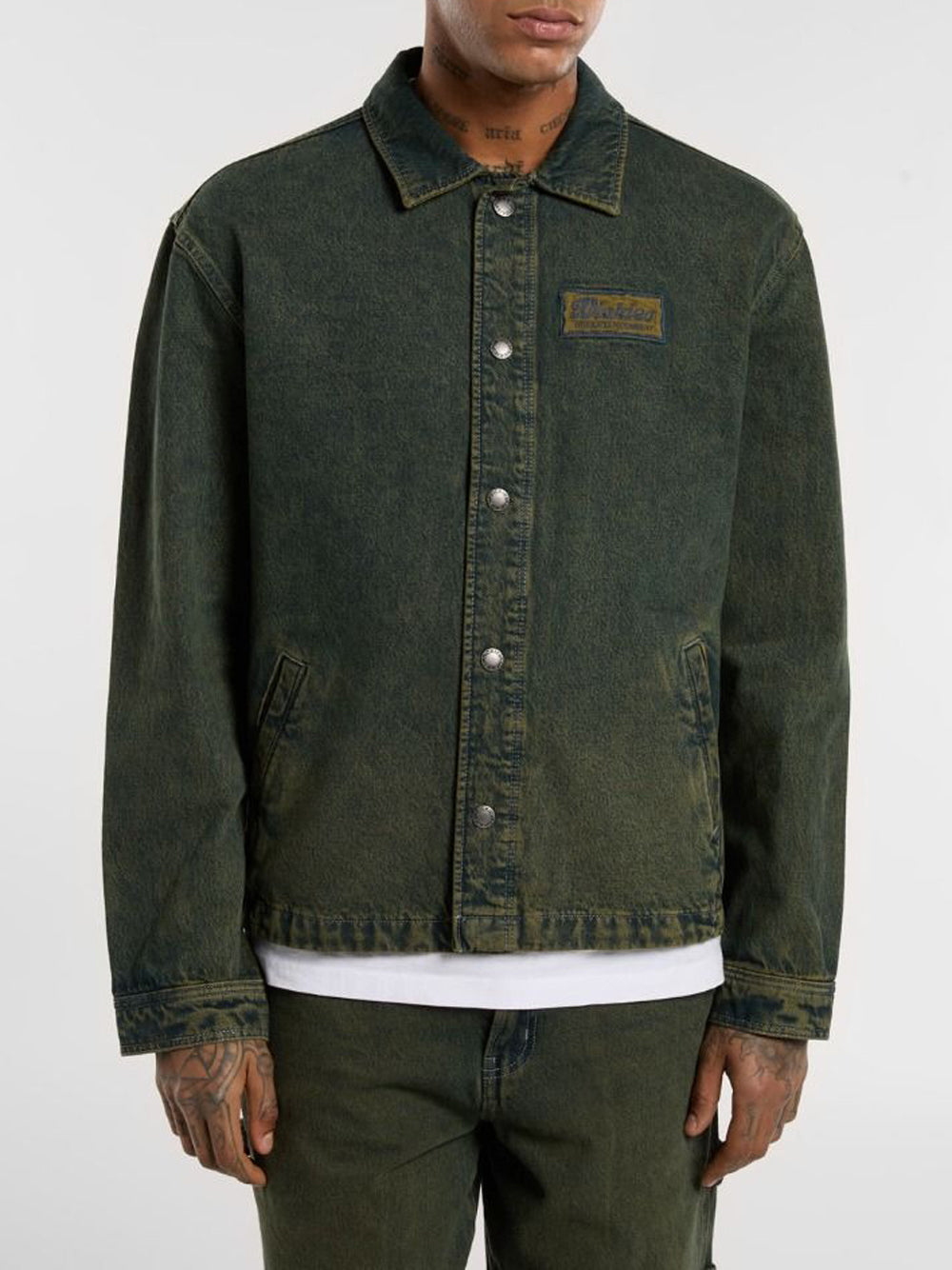 Giubbino di Jeans Dickies Lewistown da Uomo - Denim