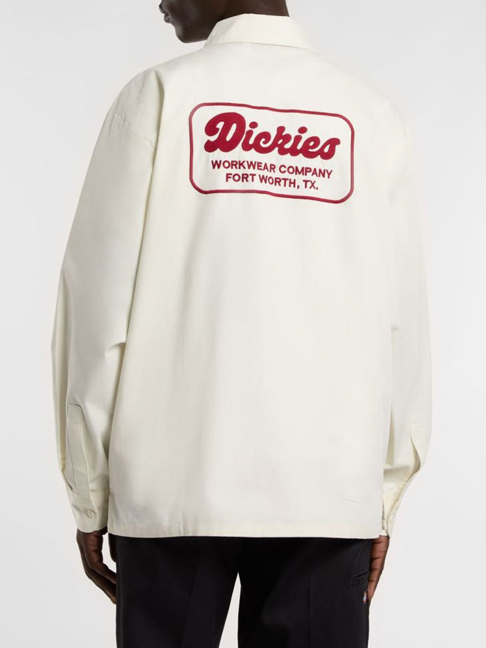 Camicia Casual Dickies Lewistown da Uomo - Bianco