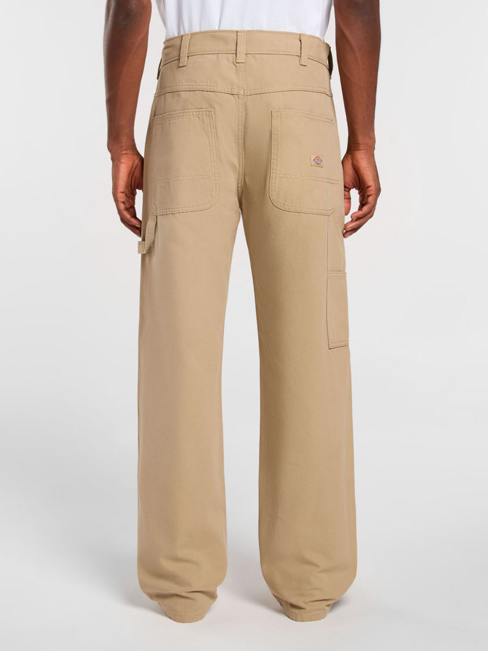 Pantalone Straight Dickies Canvas Carpenter Lighweight da Uomo - Beige