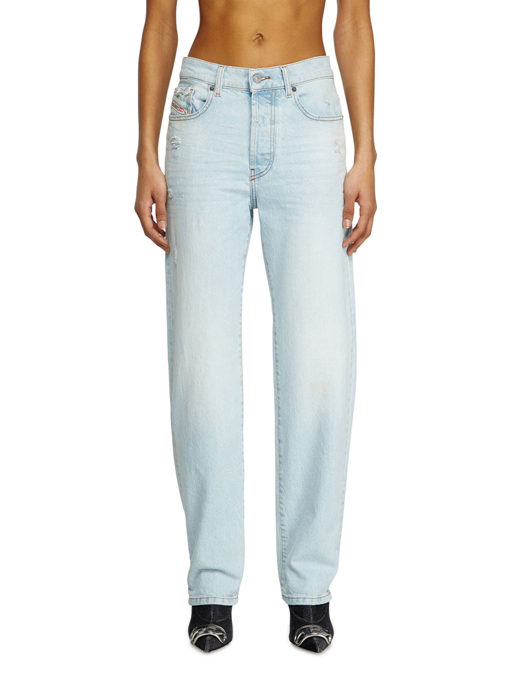 Jeans Regular Diesel 1988 D-Ark da Donna - Denim