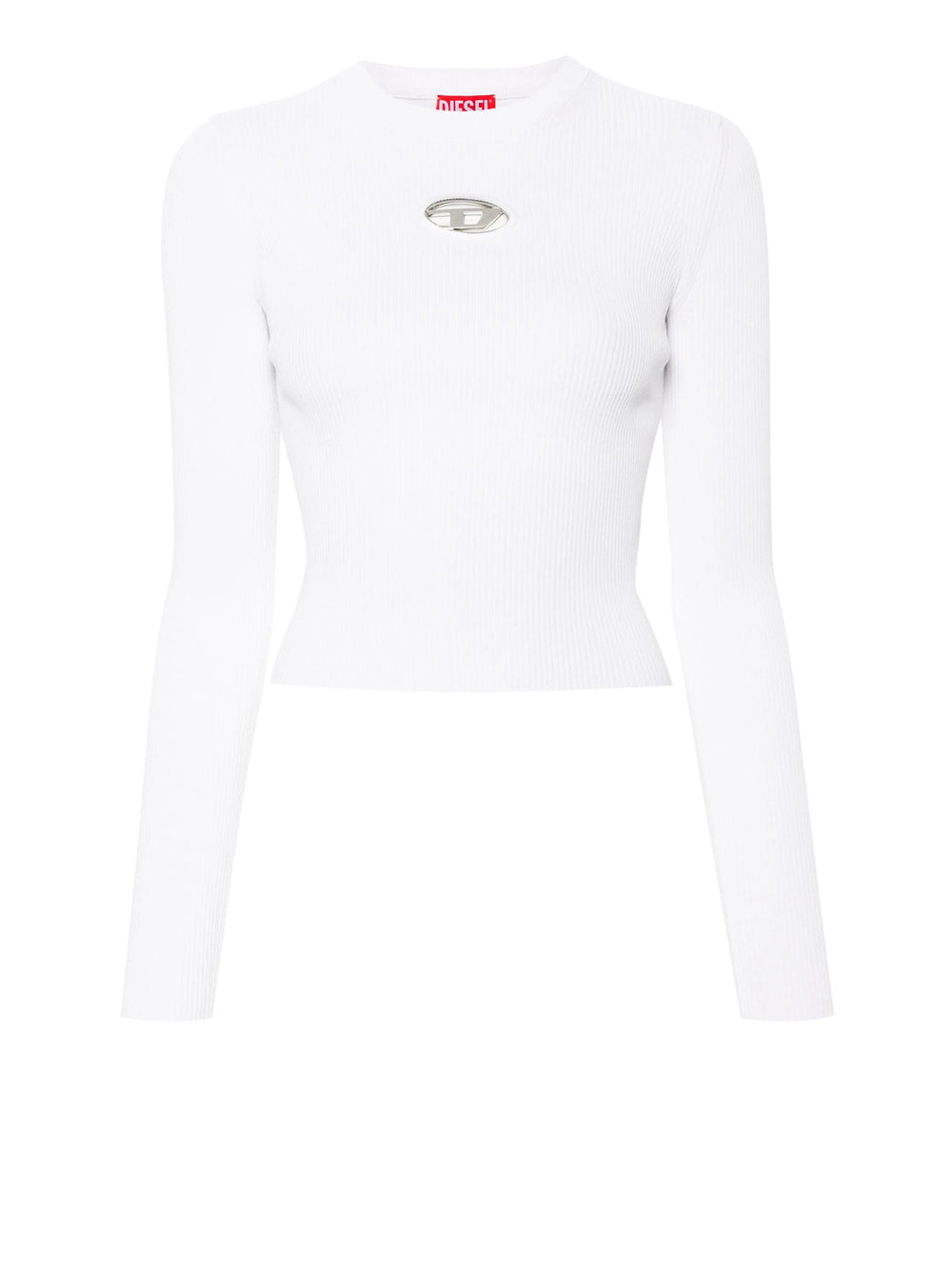T-shirt Diesel M-Valari da Donna - Bianco