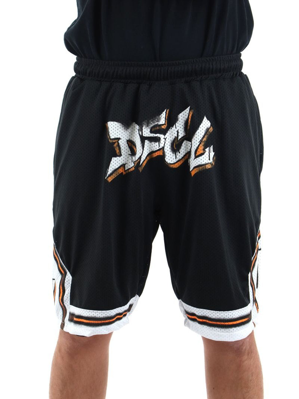 Bermuda Casual Disclaimer da Uomo - Nero