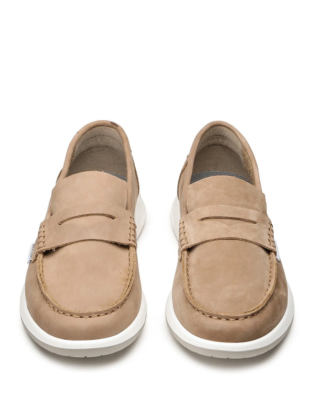 Mocassini Docksteps Casual Nabuk da Uomo - Beige