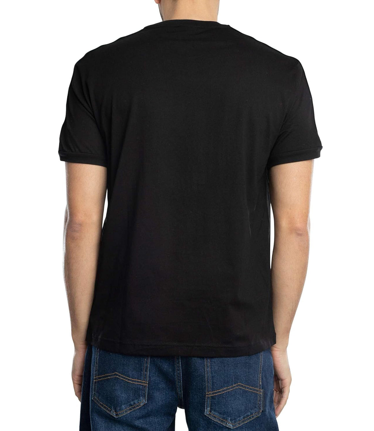 Ea7 Emporio Armani T-shirt Uomo Mod. 7M000138 AF10375 UC001 Black Nero