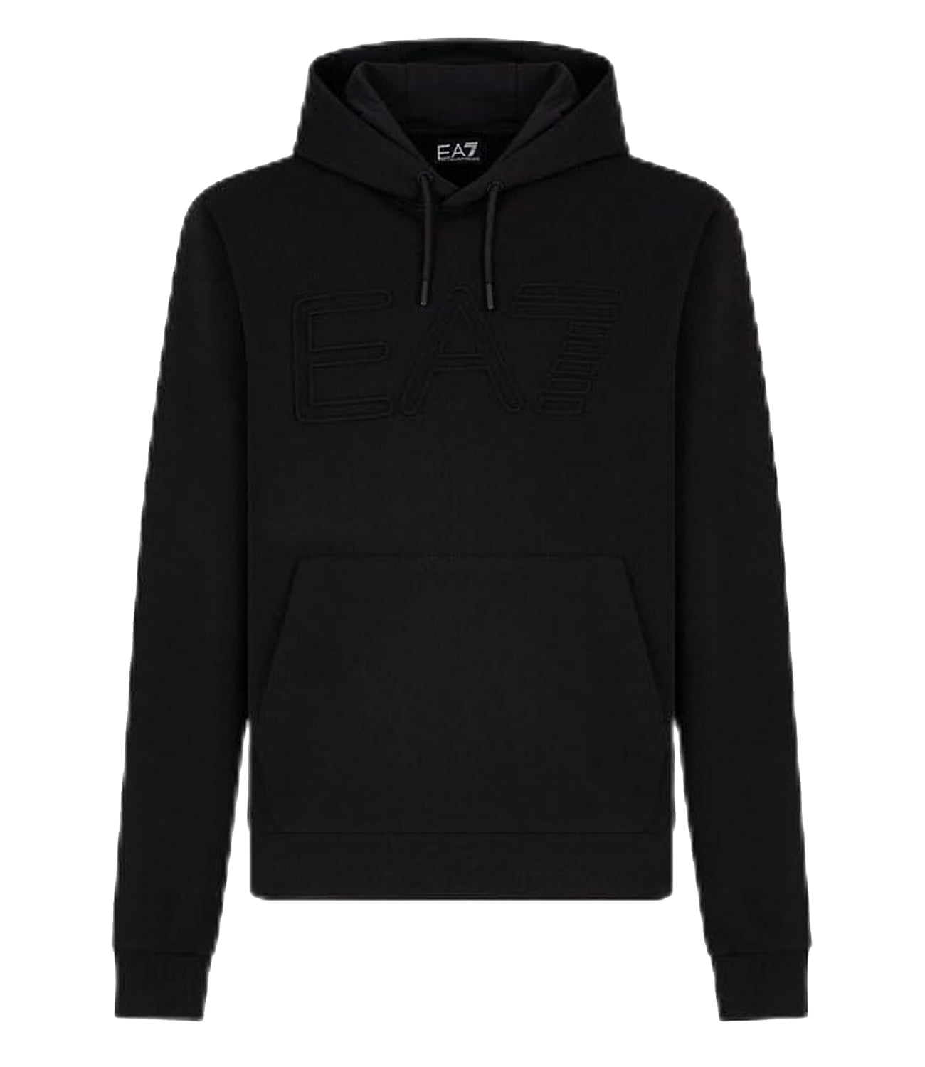 Ea7 Emporio Armani Felpa cappuccio Uomo Mod. 7M000152 AF10432 UC001 BLACK Nero