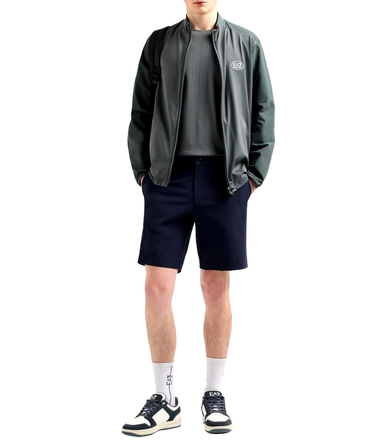 Ea7 Emporio Armani Bermuda Uomo Mod. 7M000194 AF14589 UB102 Blu