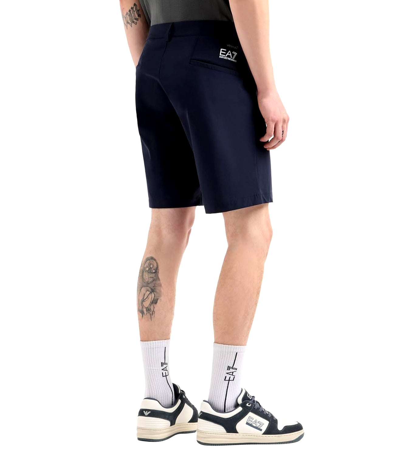 Ea7 Emporio Armani Bermuda Uomo Mod. 7M000194 AF14589 UB102 Blu