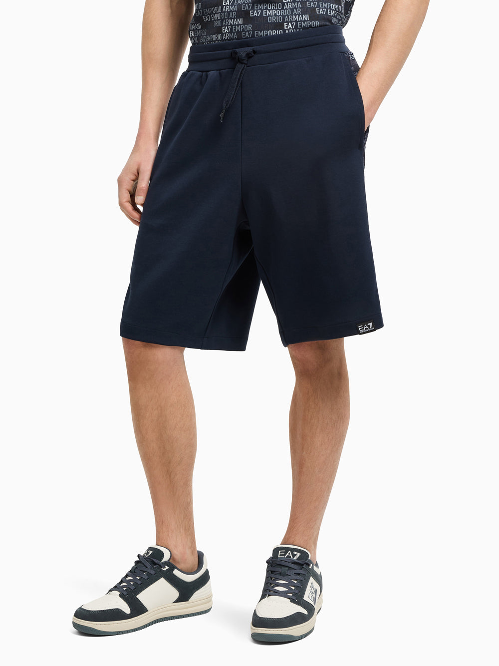 Bermuda Casual Ea7 da Uomo - Blu