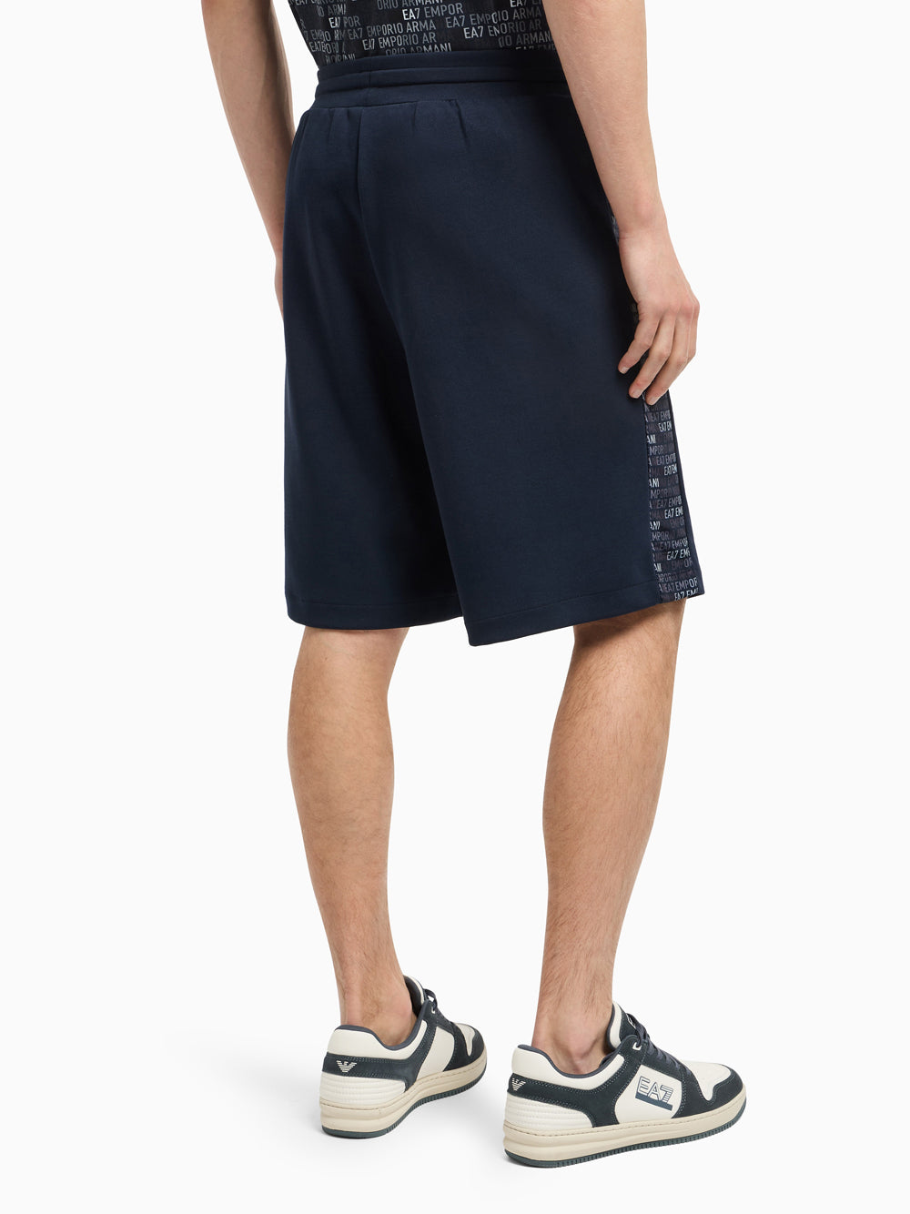 Bermuda Casual Ea7 da Uomo - Blu