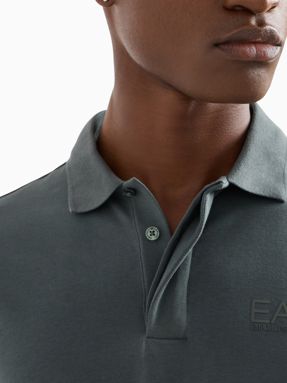 Polo Ea7 da Uomo - Grigio