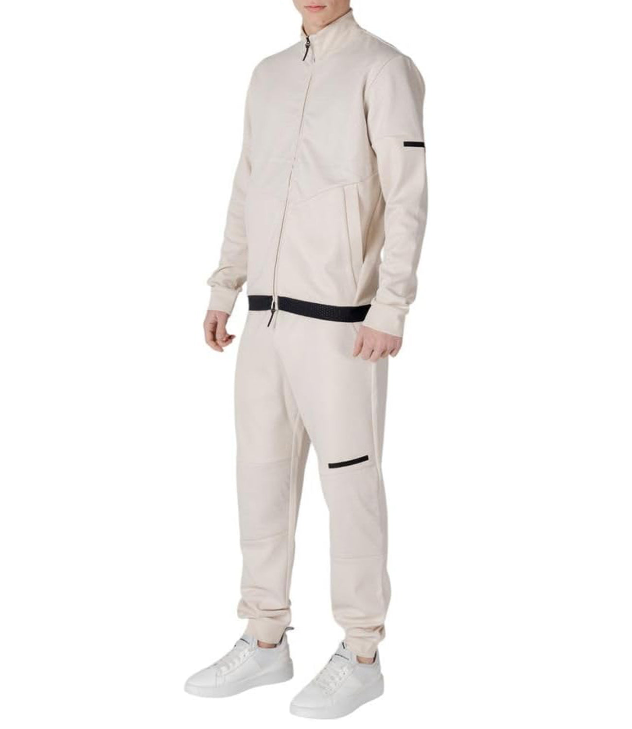 Ea7 Emporio Armani Tuta Uomo Mod. 7M000328 AF12660 U1112 Ghiaccio Bianco