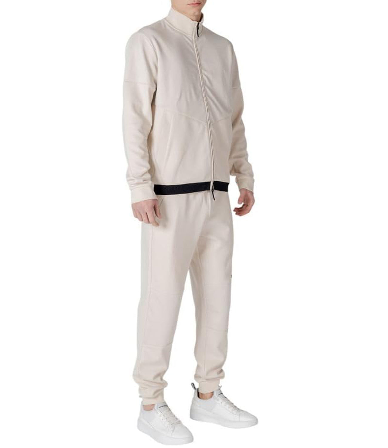 Ea7 Emporio Armani Tuta Uomo Mod. 7M000328 AF12660 U1112 Ghiaccio Bianco