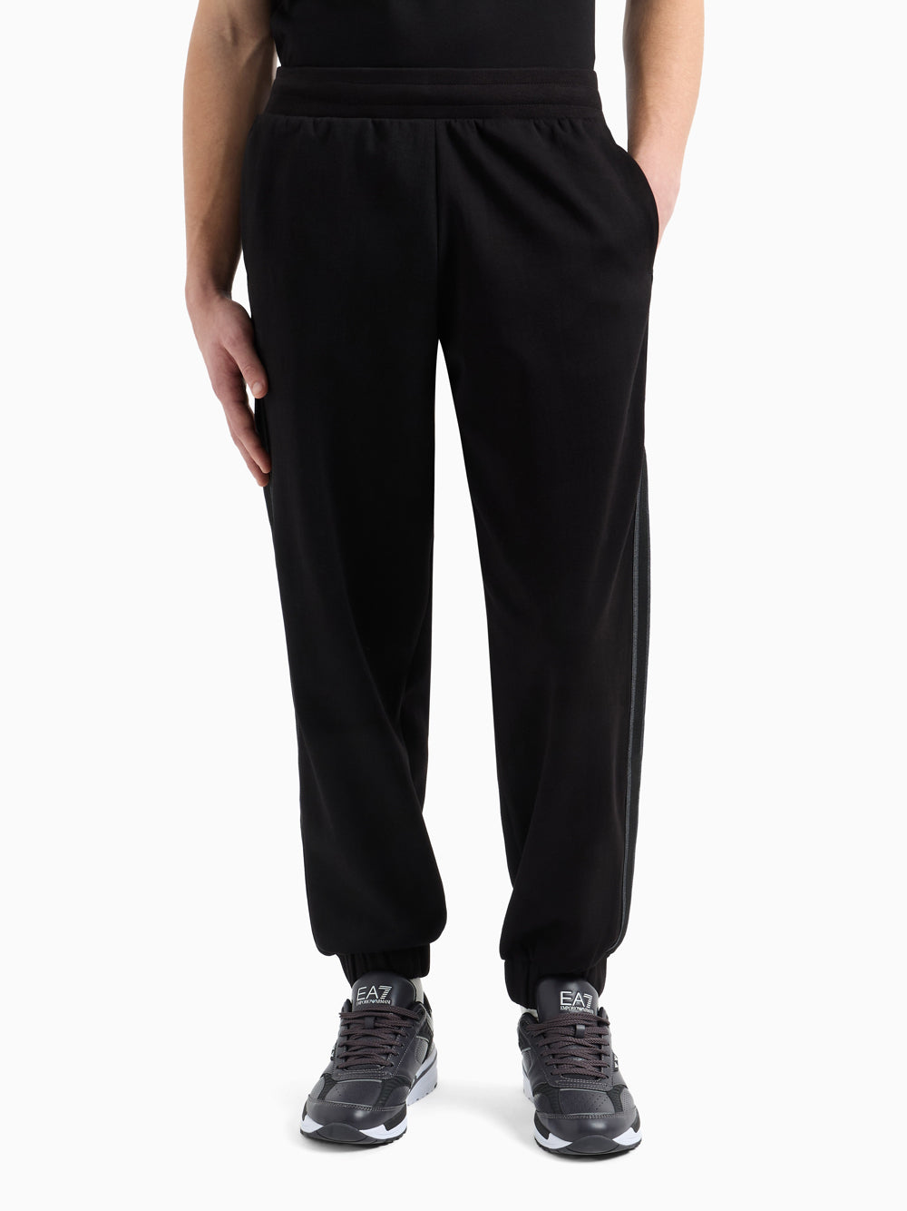 Pantalone Tuta Ea7 da Uomo - Nero