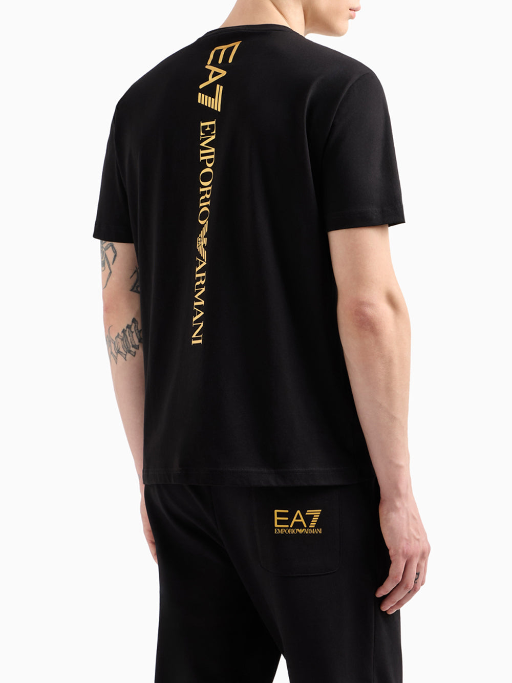 T-shirt Ea7 da Uomo - Nero