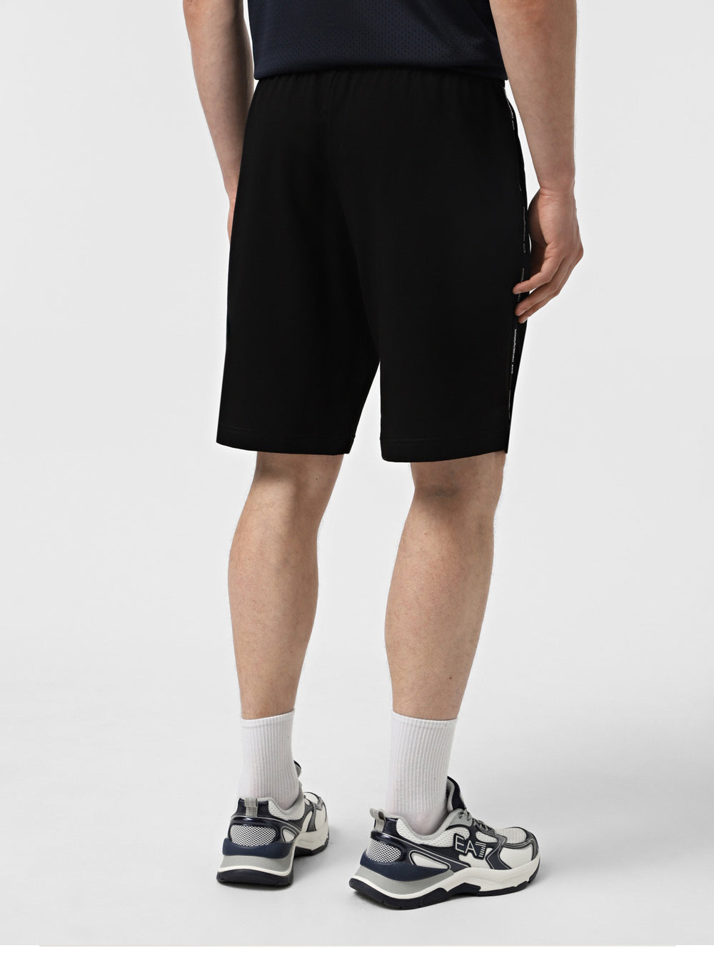 Bermuda Casual Ea7 da Uomo - Nero