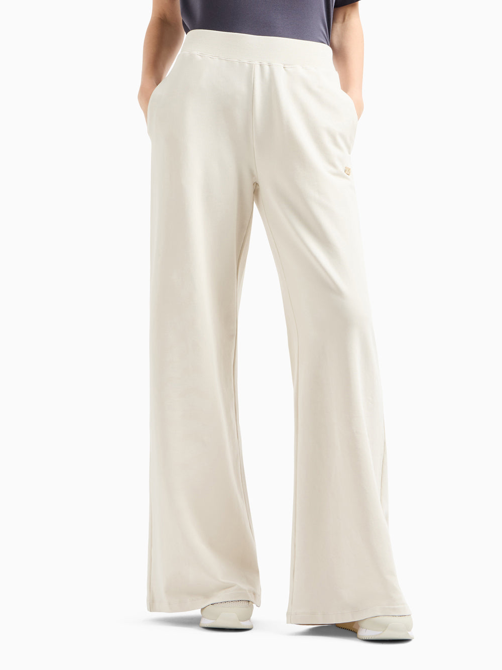 Pantalone Tuta Ea7 da Donna - Avorio