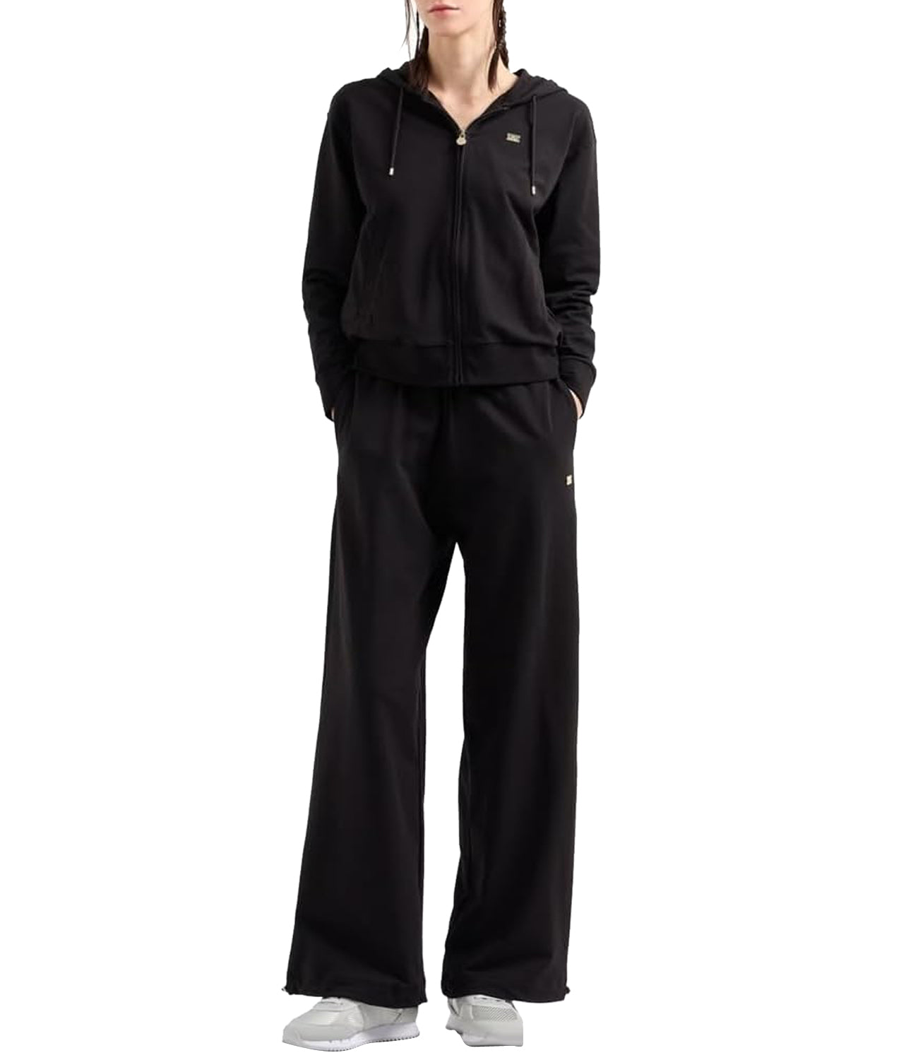 Ea7 Emporio Armani Tuta Donna Mod. 7W000086 AF13135 UC001 BLACK Nero