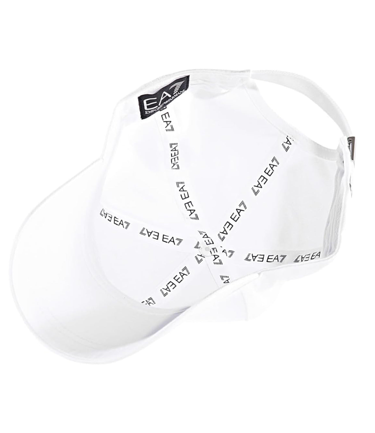 Ea7 Emporio Armani Cappello UNISEX Mod. 7X000005 AF11989 M0014 WHITE Bianco