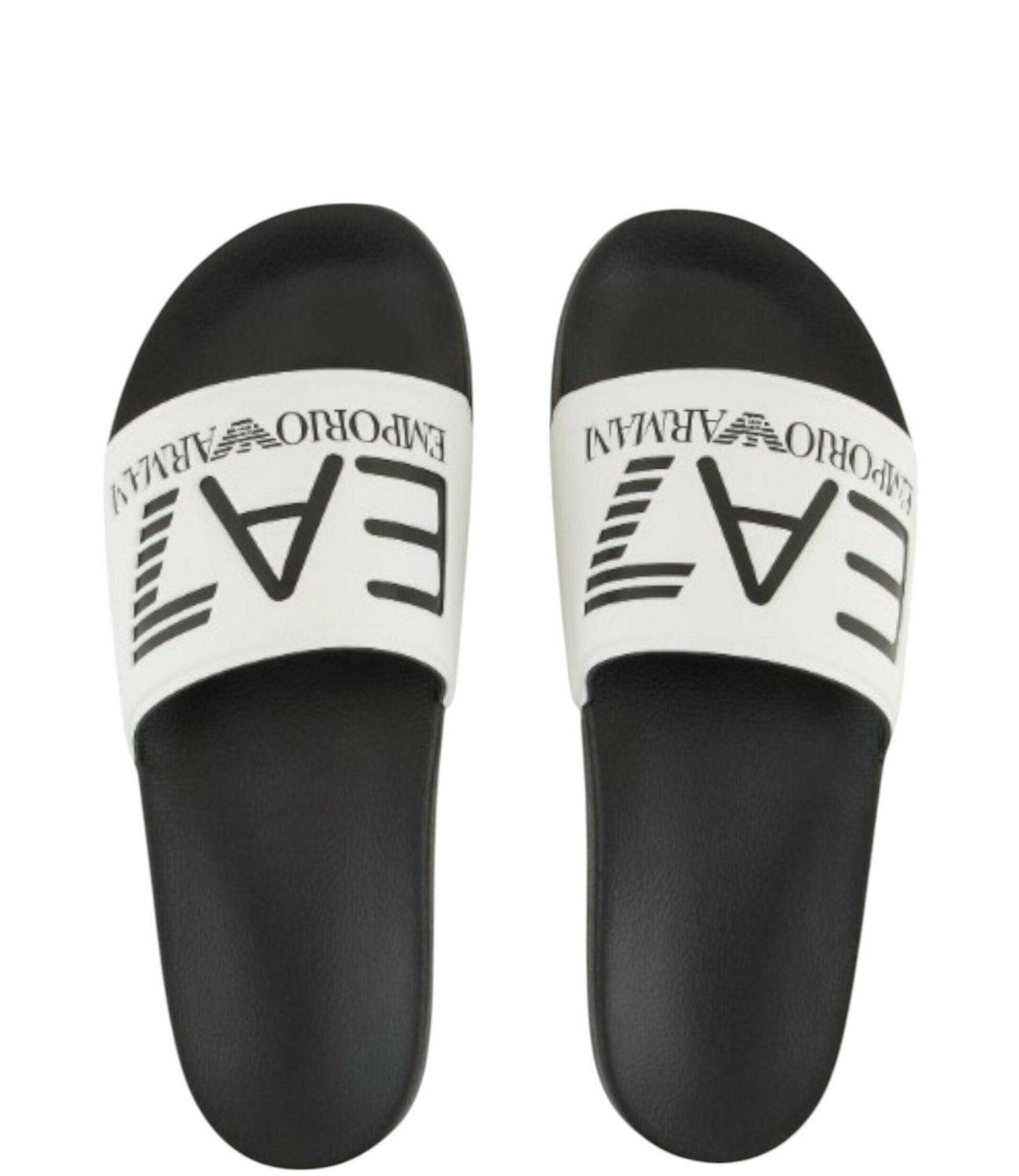 Ea7 Emporio Armani Ciabatta Unisex Mod. 7X000108 AF15118 MZ096 White Bianco