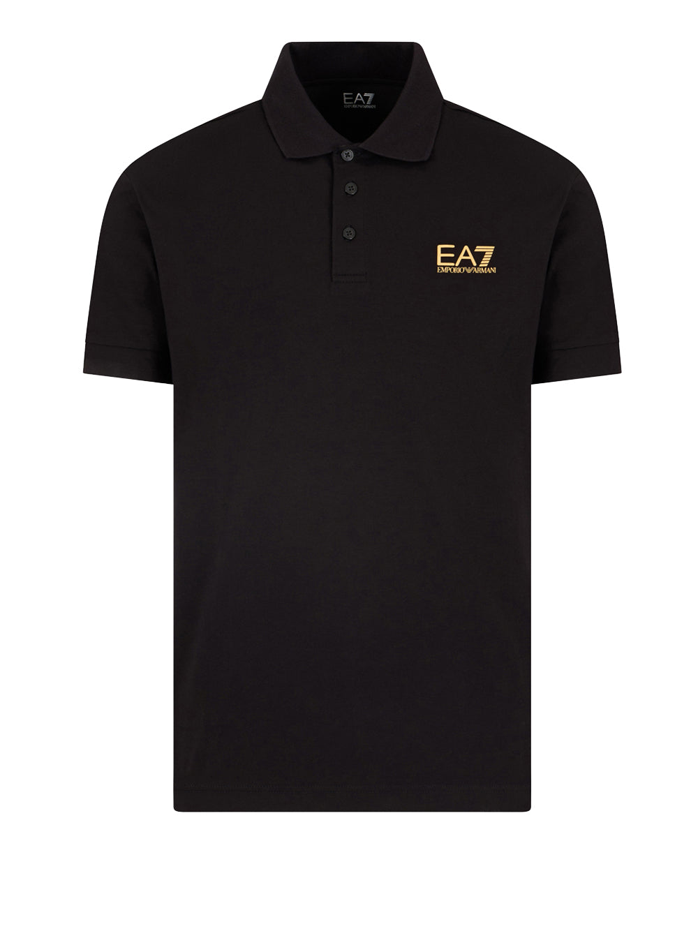 Polo Ea7 da Uomo - Nero
