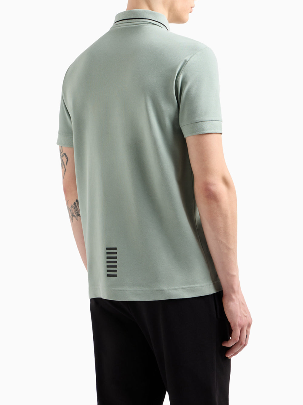Polo Ea7 da Uomo - Verde