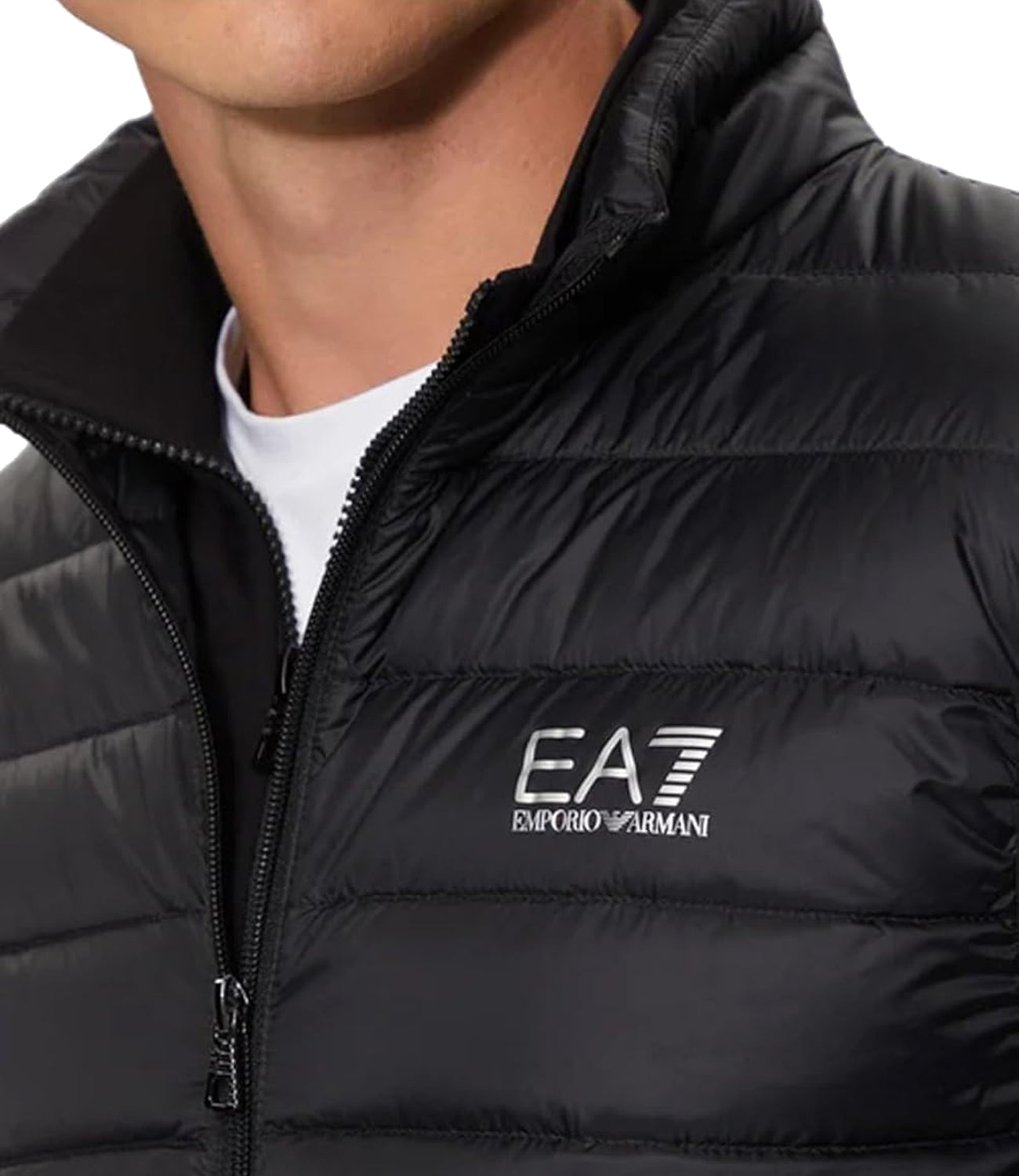 Ea7 Emporio Armani Smanicato Uomo Mod. 8NPQ06 PNGPZ 1200 Nero
