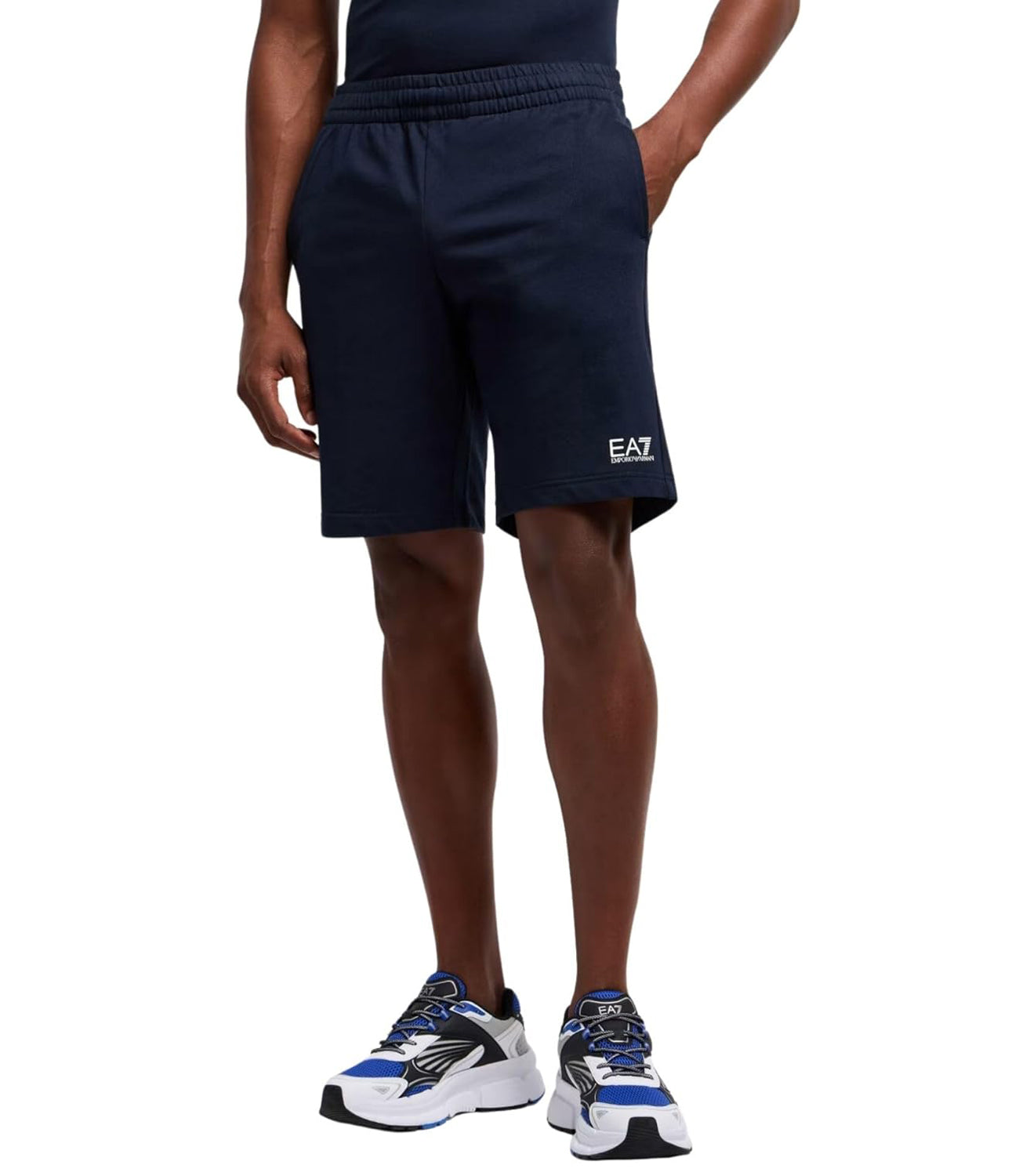 Ea7 Emporio Armani Bermuda Uomo Mod. 8NPS65 PJURZ 1562 Blu