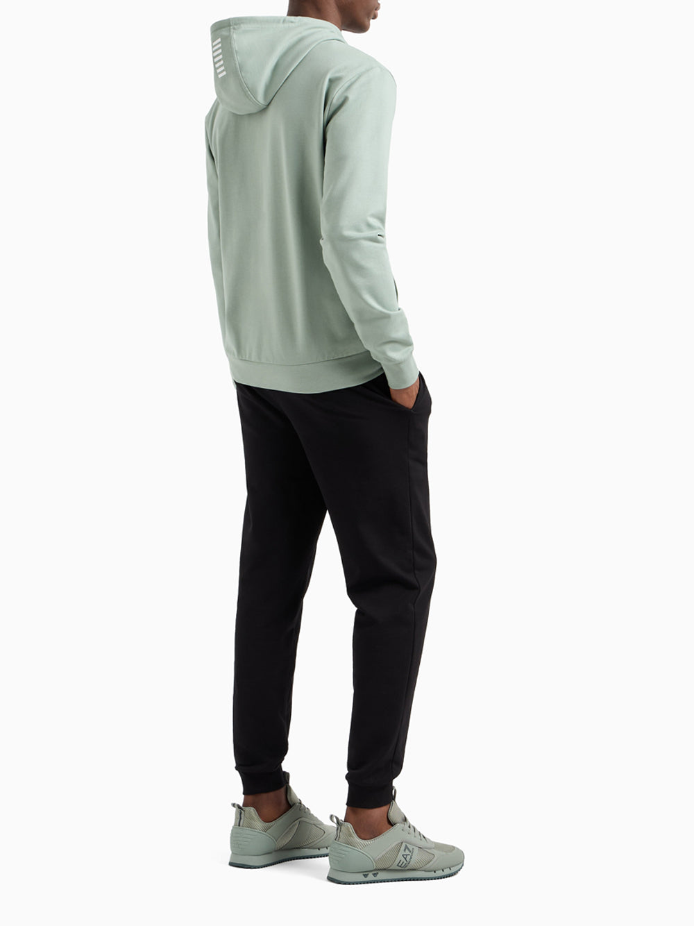 Tuta Sportiva Ea7 da Uomo - Nero Verde