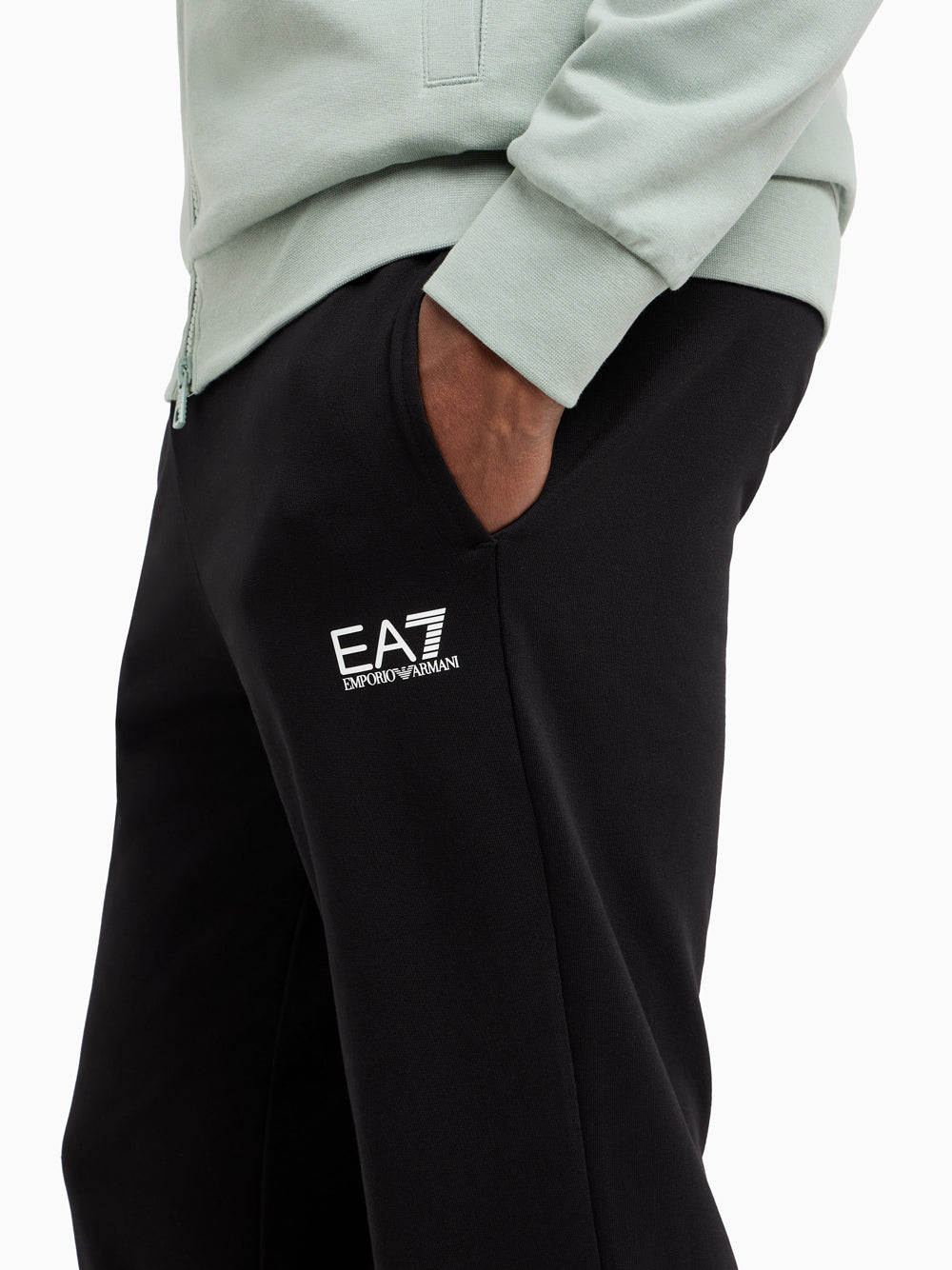 Tuta Sportiva Ea7 da Uomo - Nero Verde