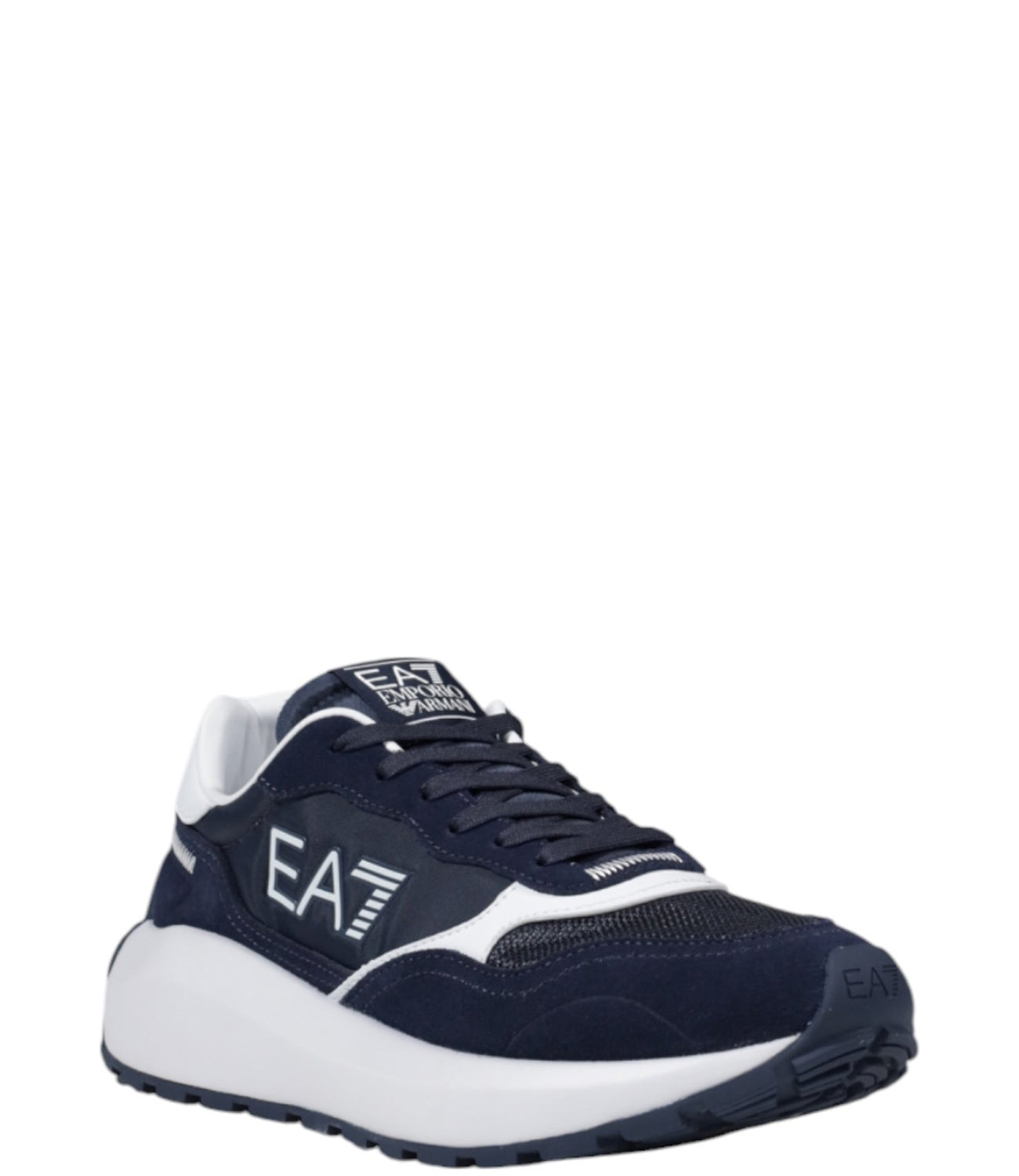 Ea7 Emporio Armani Sneakers Unisex Mod. X8X186 XK401 U473 Blu