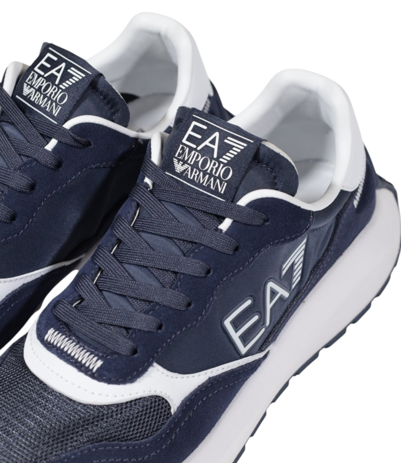Ea7 Emporio Armani Sneakers Unisex Mod. X8X186 XK401 U473 Blu