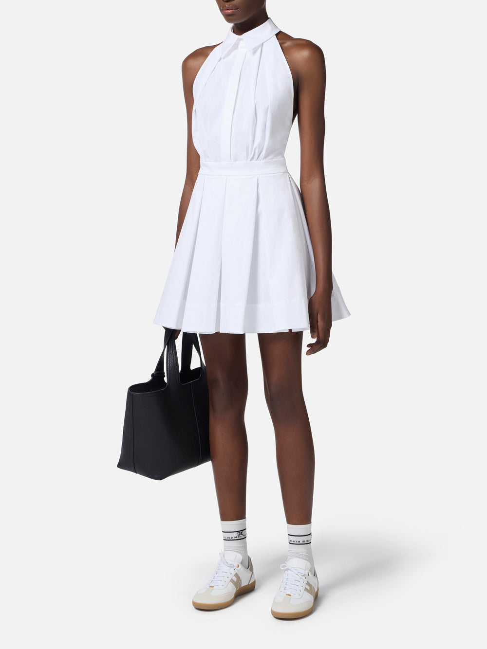 Vestito Mini Elisabetta Franchi da Donna - Avorio