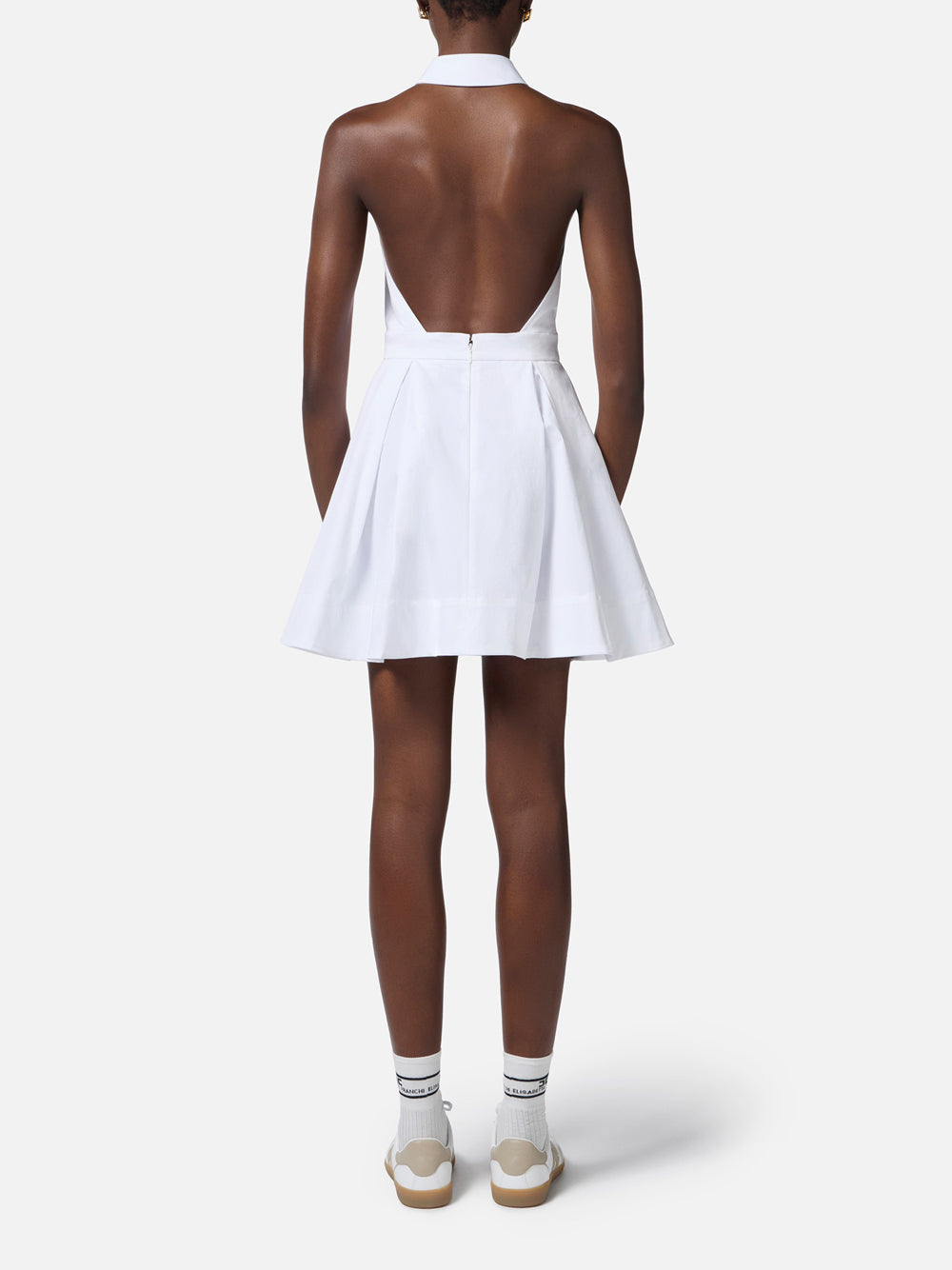 Vestito Mini Elisabetta Franchi da Donna - Avorio