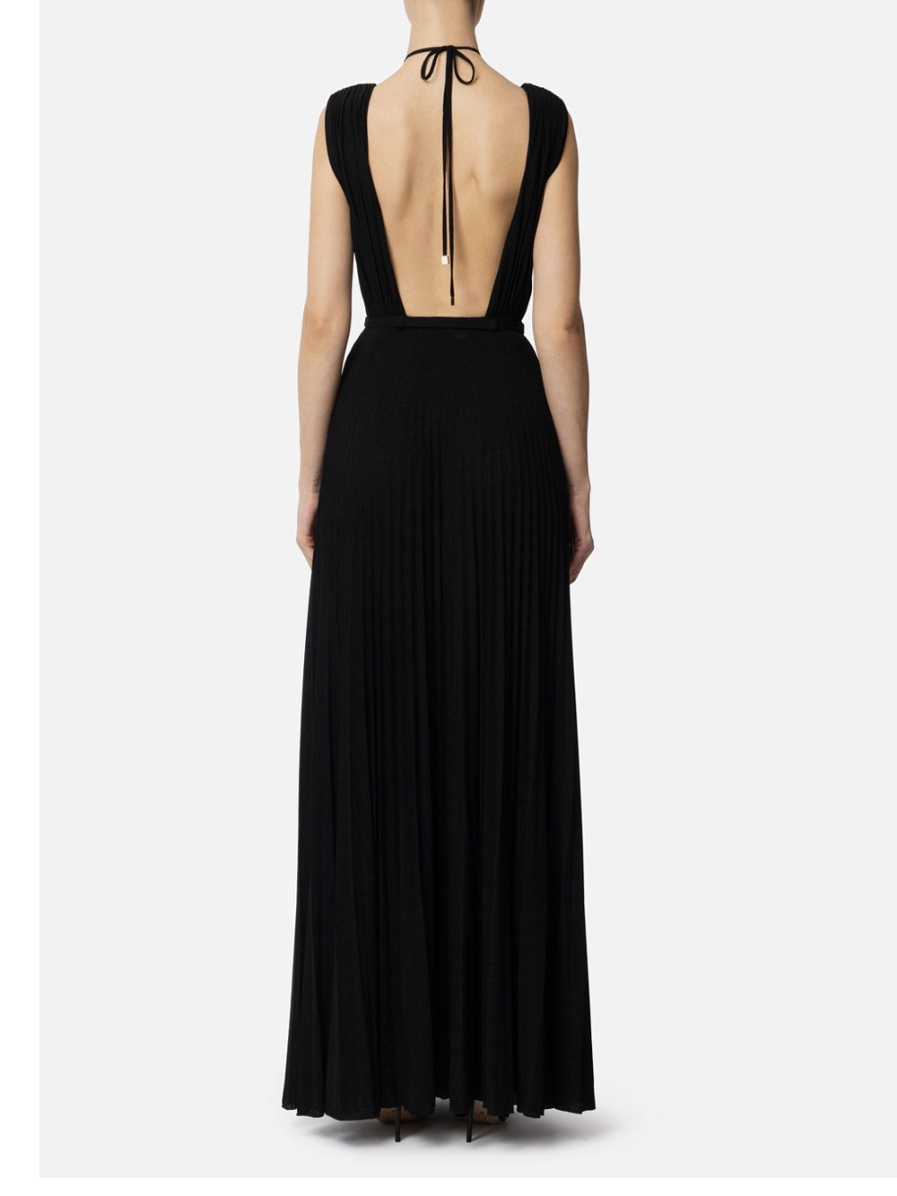 Vestito Longuette Elisabetta Franchi da Donna - Nero