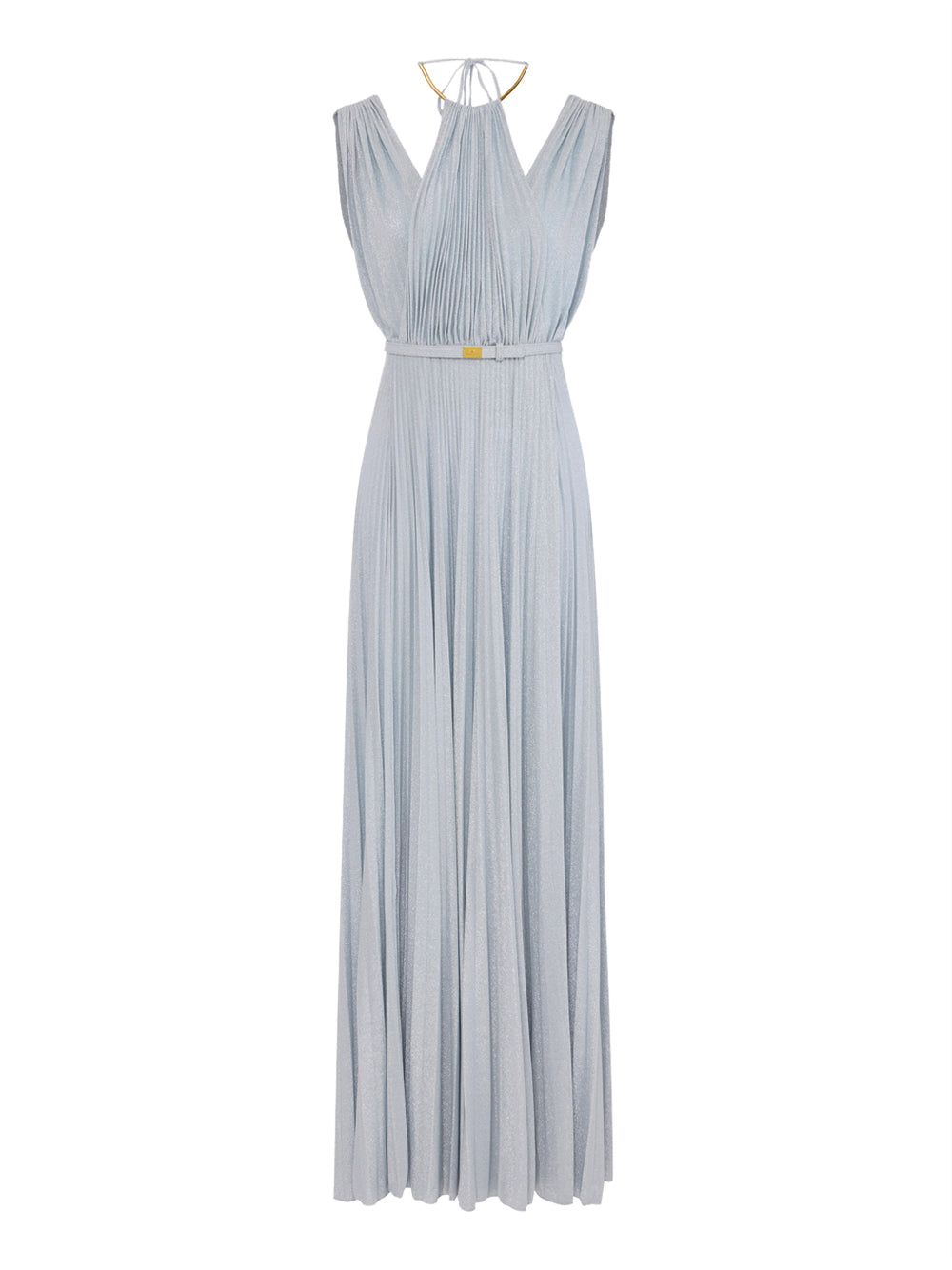 Vestito Longuette Elisabetta Franchi da Donna - Sky Blue Celeste