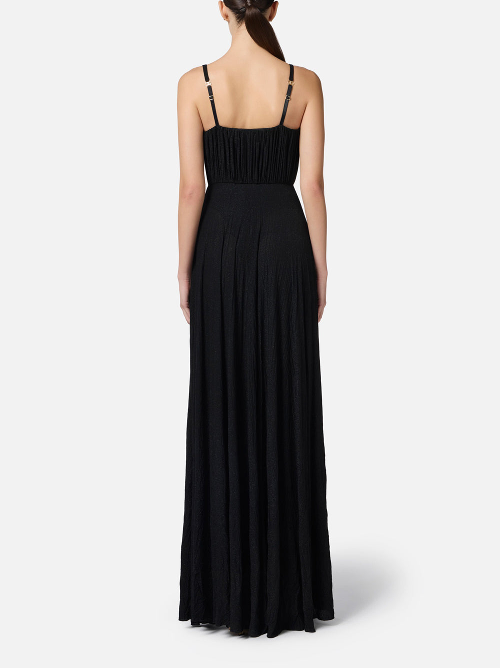 Vestito Longuette Elisabetta Franchi da Donna - Nero